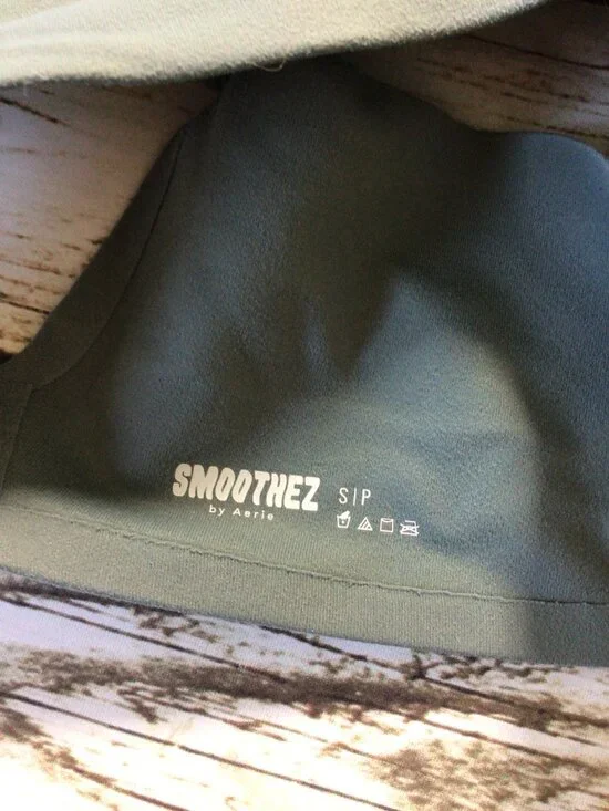 Smoothez by Aerie Seamless Bra Sage Green - Picture 5 of 6